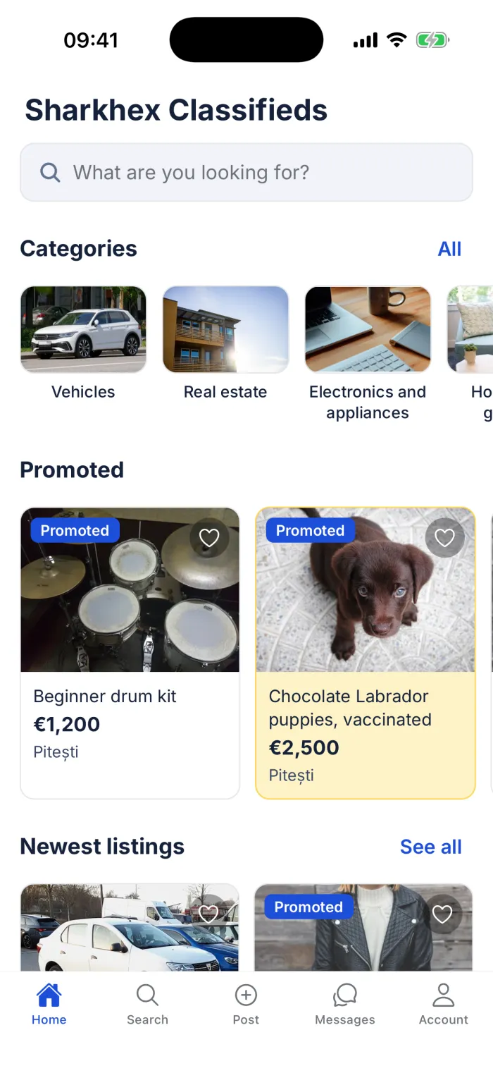 The app