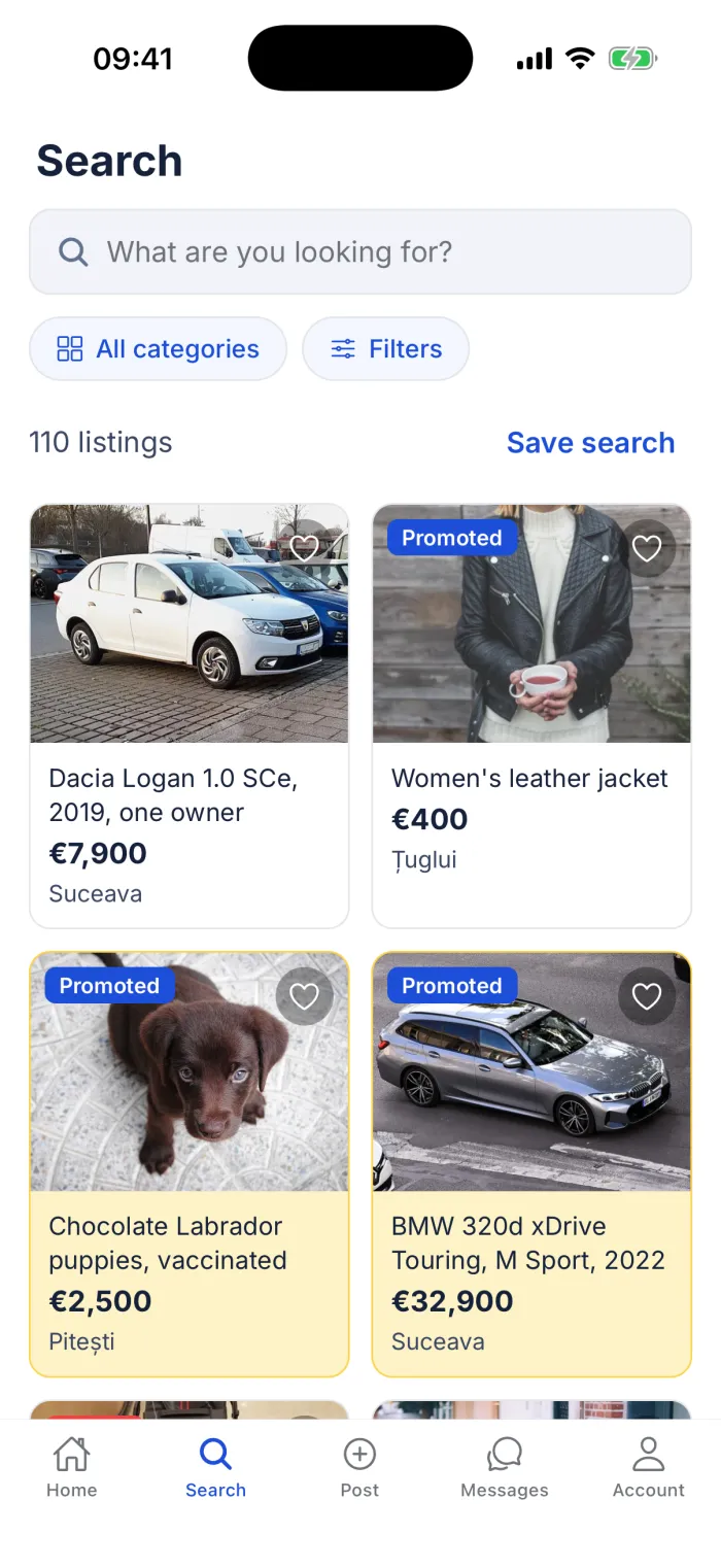 App: search